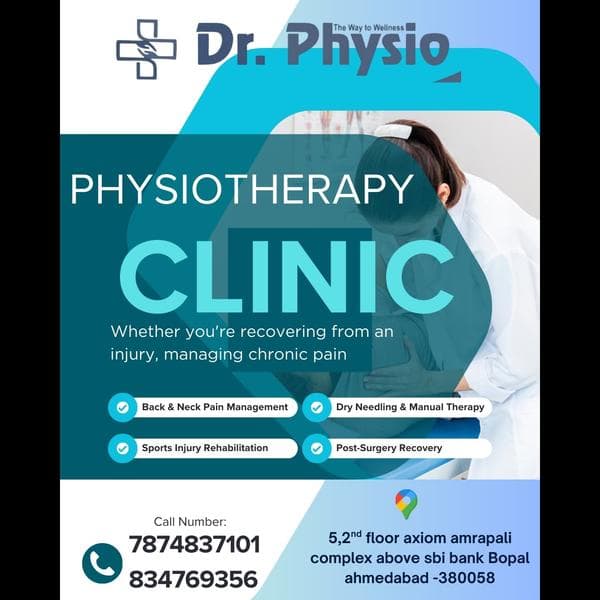 **Dr. Physio β Complete Physiotherapy & Rehabilitation Under One Roof** π₯
